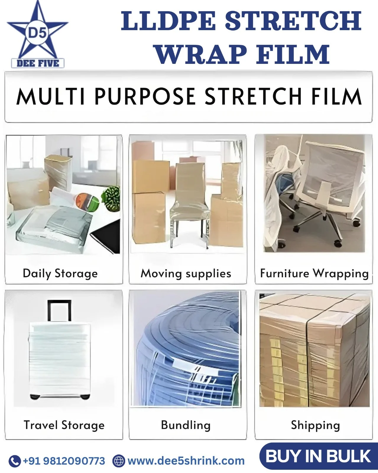 LLDPE Stretch Wrap Film Manufacturer