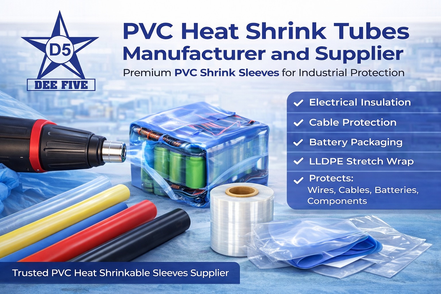 What Are PVC Heat Shrink Sleeves and How They Work?